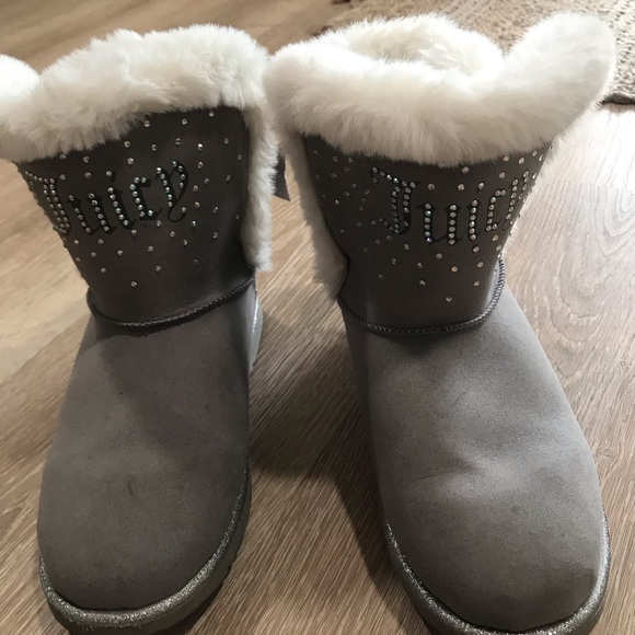 Juicy Couture grey winter boots - Picture 6 of 8